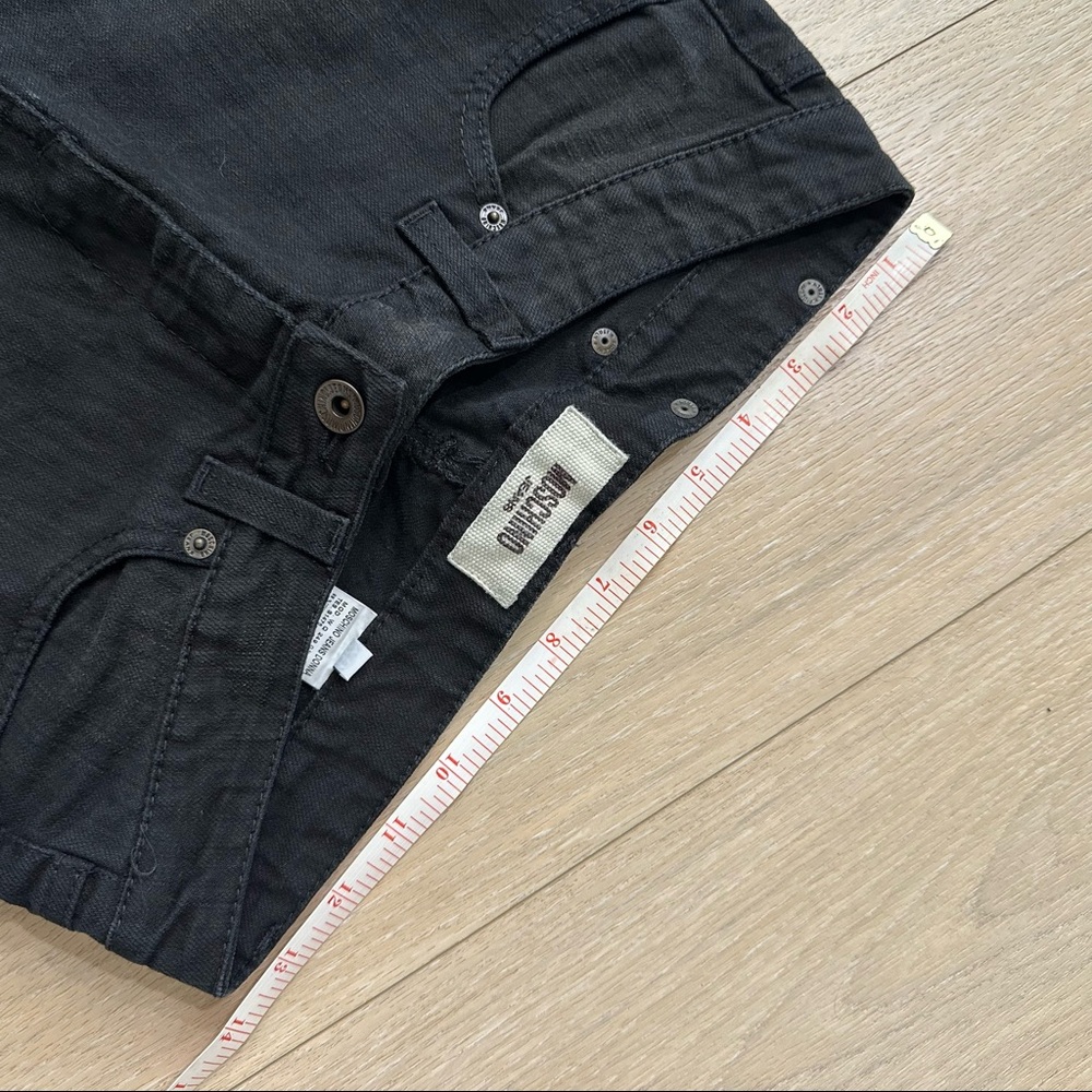 Moschino Jeans Embroidered and Embellished Black Skinny Jeans - Picture 6 of 7